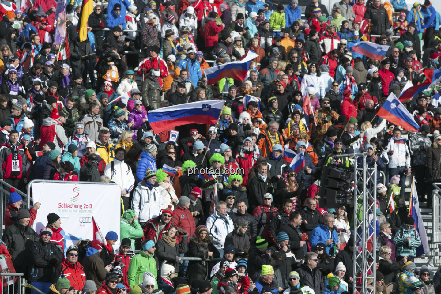 Publikum, Alpine Ski WM 2013, Schladming