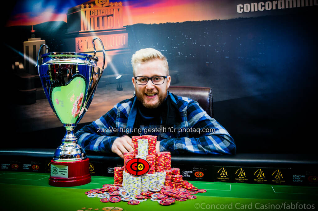 CBA Spielapparate- und Restaurantbetriebs GmbH: Der Österreicher David Packer gewinnt Millionen Pokerturnier in Wien, © Aussender (09.12.2014) 