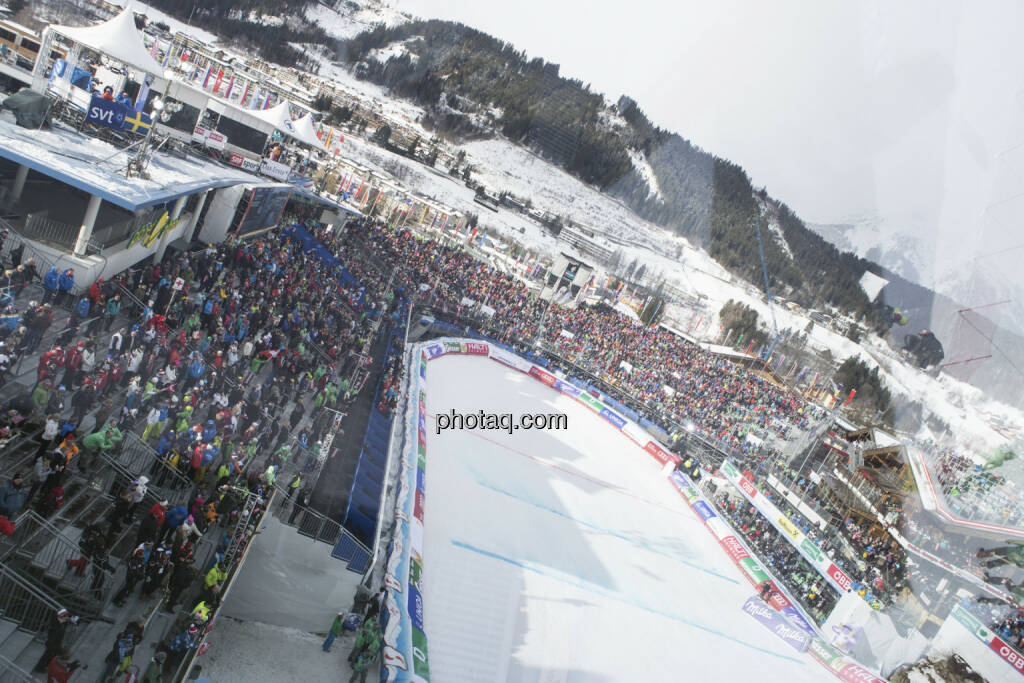 Zielstadion, Alpine Ski WM 2013, Schladming, © finanzmarktfoto.at/Martina Draper (09.02.2013) 