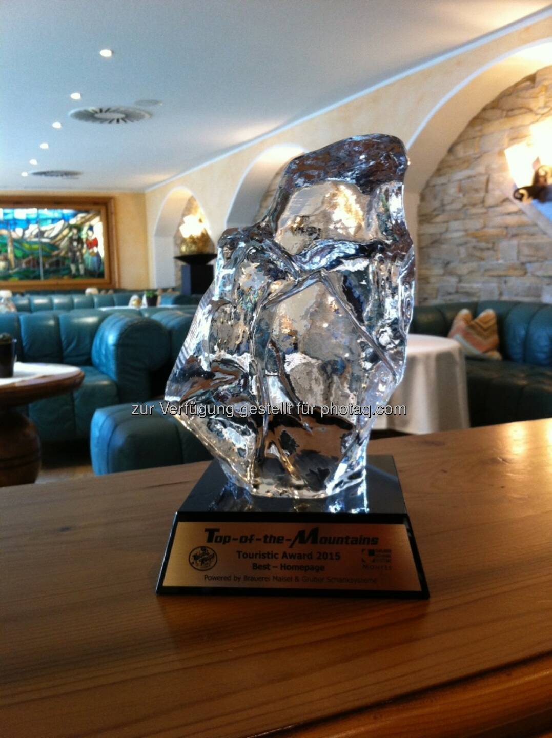 Sportalpen GmbH: Hotel Edelweiss & Gurgl gewinnt Touristic Award 2015