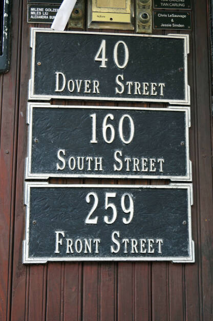 Dover Street, South Street, Front Street (Bild: bestevent.at) (13.12.2014) 