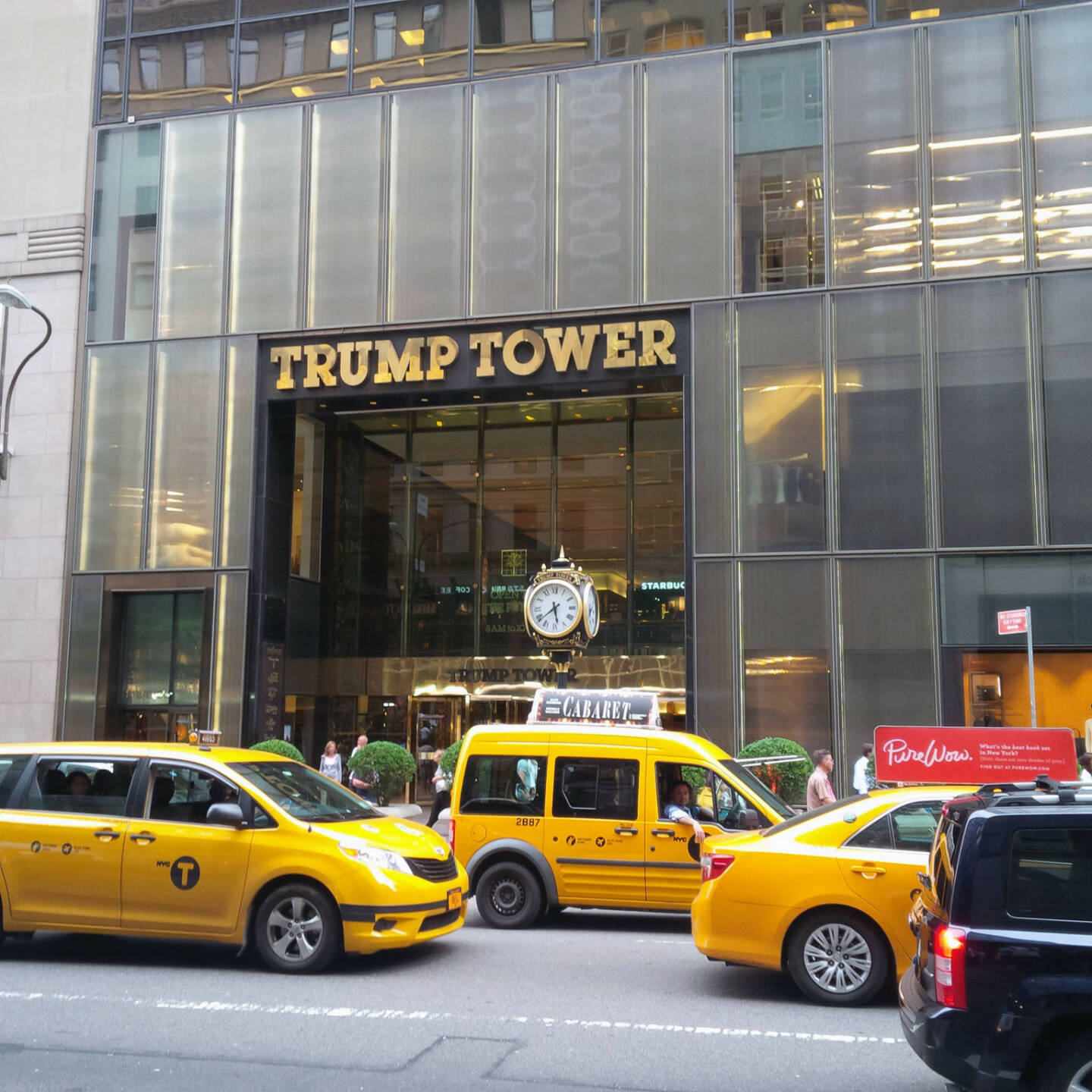 Trump Tower, Taxis, Gelb (Bild: bestevent.at)