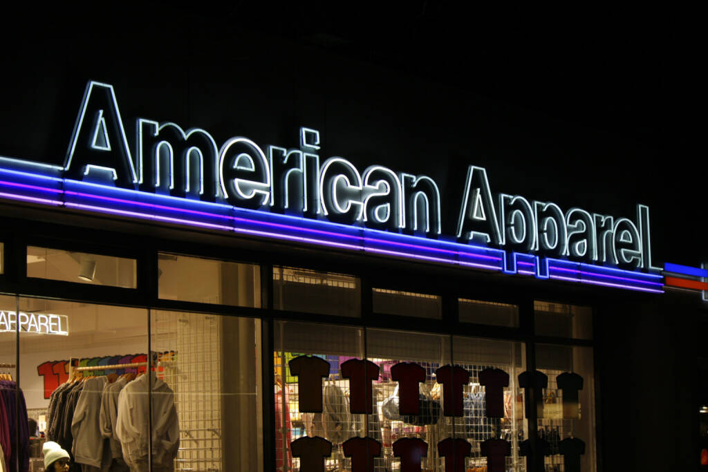 American Apparel, Berlin 2014 <a href=http://www.shutterstock.com/gallery-320989p1.html?cr=00&pl=edit-00>360b</a> / <a href=http://www.shutterstock.com/editorial?cr=00&pl=edit-00>Shutterstock.com</a>, © www.shutterstock.com (22.12.2014) 