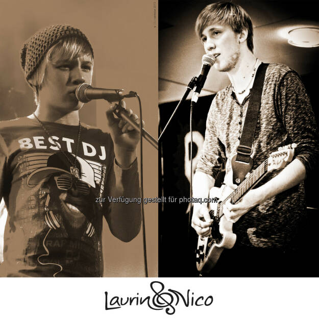 Laurin & Nico (Österreich) - Dritter Platz Global Rockstar 2014, © Aussender (22.12.2014)