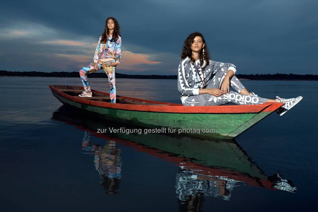 adidas: It’s time to return to the wild. 
Inspired by the Amazon River, the new adidas Originals by adoro FARM collection drops Jan. 1st at http://a.did.as/6181vneb  Source: http://facebook.com/adidas, © Aussendung (22.12.2014) 