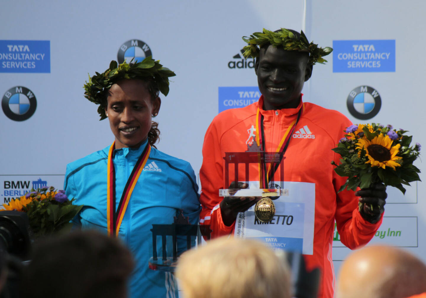 Berlin, Marathon, Deutschland, Läufer, Sieger, Tirfi Tsegaye, Dennis Kimetto, Berlin Marathon 2014, The Big 6, The Big Six, <a href=http://www.shutterstock.com/gallery-320989p1.html?cr=00&pl=edit-00>360b</a> / <a href=http://www.shutterstock.com/editorial?cr=00&pl=edit-00>Shutterstock.com</a>, 360b / Shutterstock.com