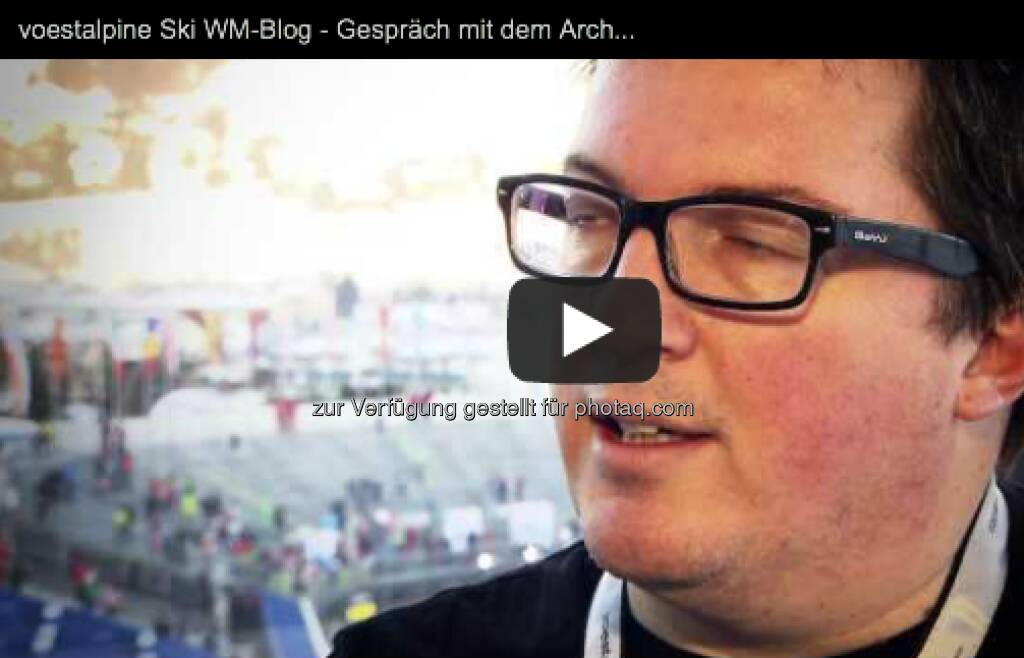 Gespräch mit dem Architekten des voestalpine-Skygate, Gernot Ritter - http://voestalpine-wm-blog.at/2013/02/10/das-voestalpine-skygate-ein-portrait-des-neuen-wahrzeichens/#.UReXkI7aK_Q - mehr Fotos vom Skygate http://finanzmarktfoto.at/page/index/208, © <a href=