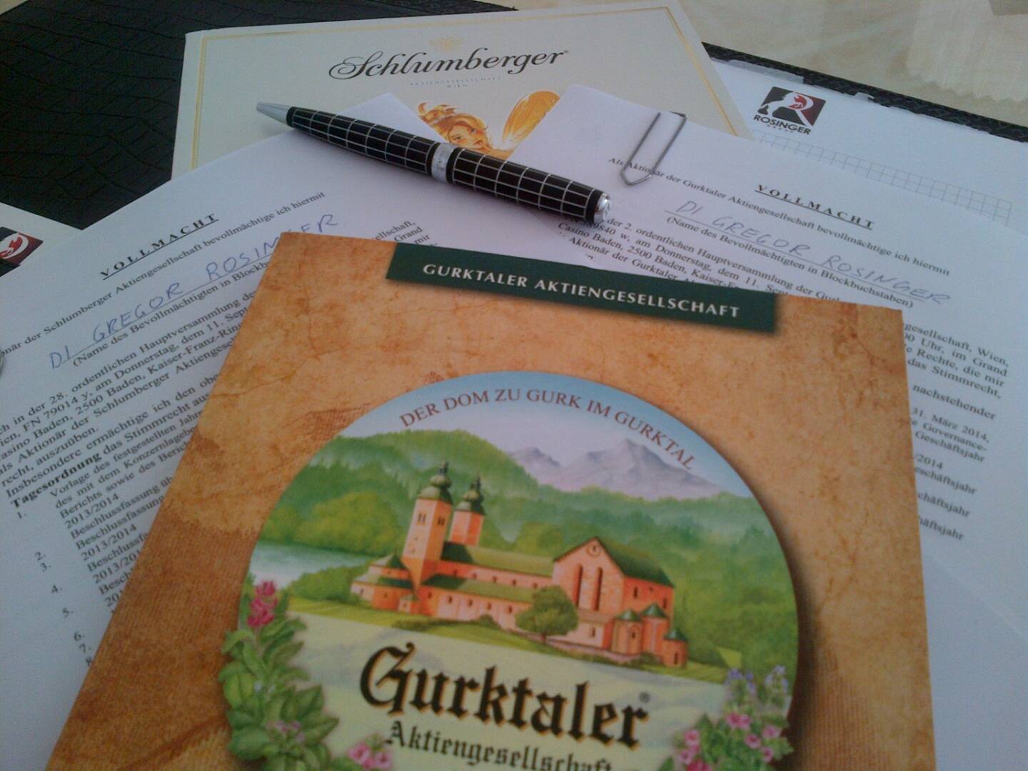 Gregor Rosinger: Bye Bye Schlumi – Gurki, Dir bleib ich treu
