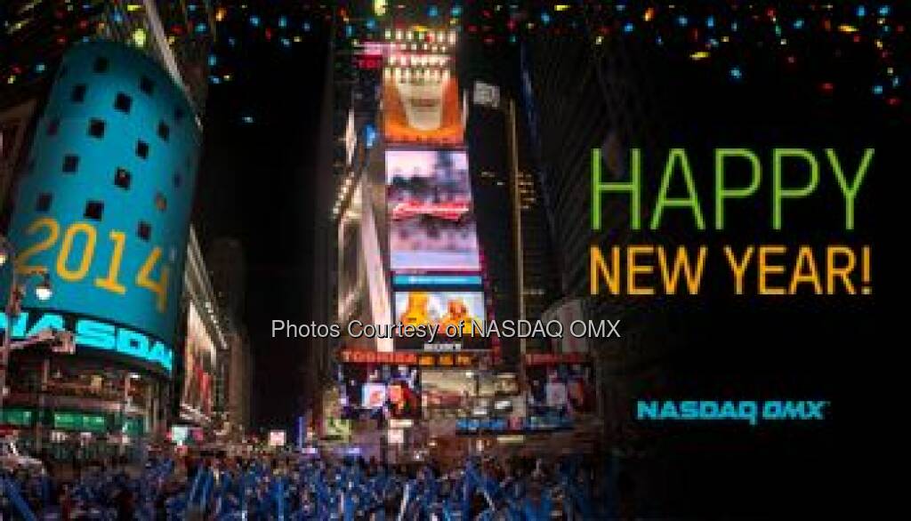 Here’s a favorite post of ours from the past: Happy New Year! Wishing everyone a wonderful 2014 from NASDAQ OMX! #dreamBig
#ThrowbackThursday powered by https://sumall.com/facebook  Source: http://facebook.com/NASDAQ (02.01.2015) 