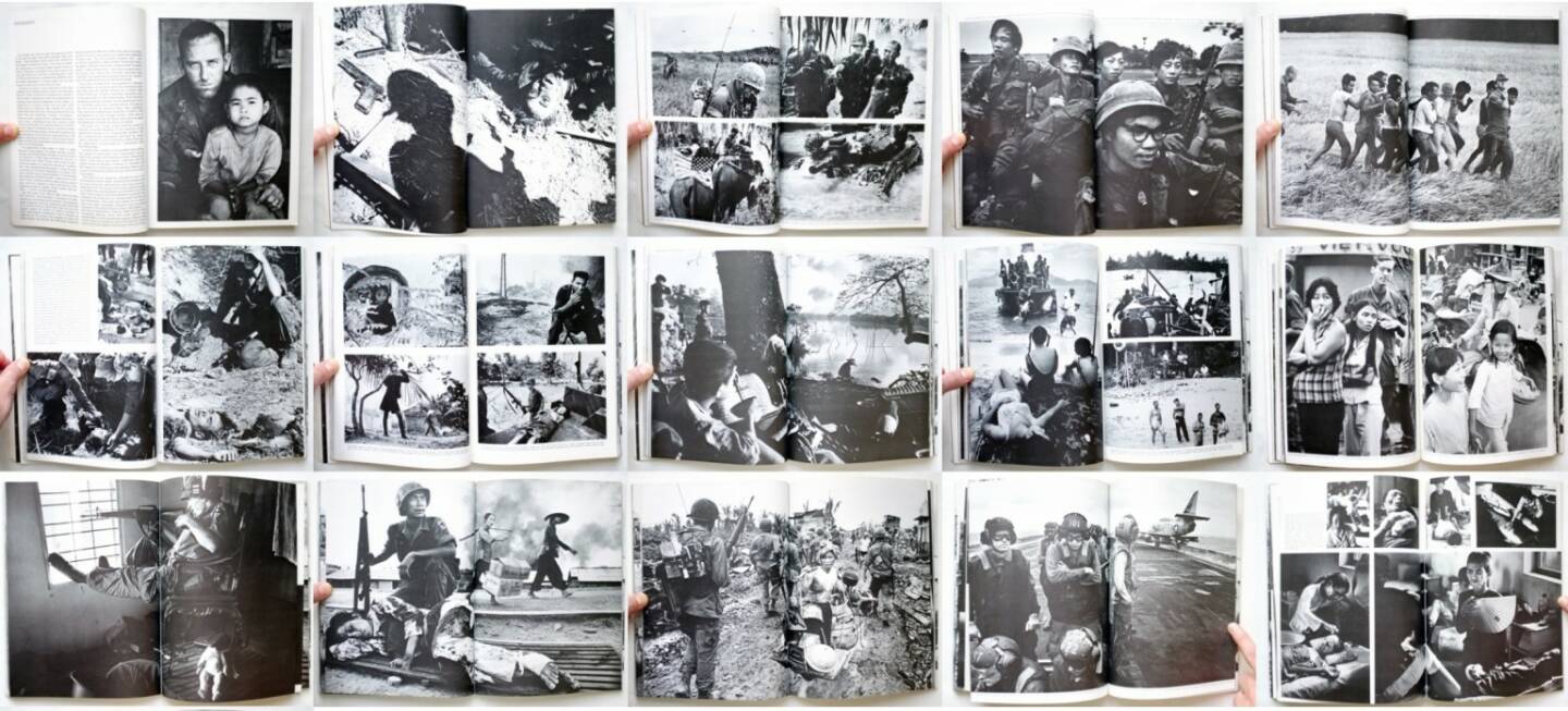 Philip Jones Griffiths - Vietnam Inc., Collier Books 1971, Beispielseiten, sample spreads - http://josefchladek.com/book/philip_jones_griffiths_-_vietnam_inc