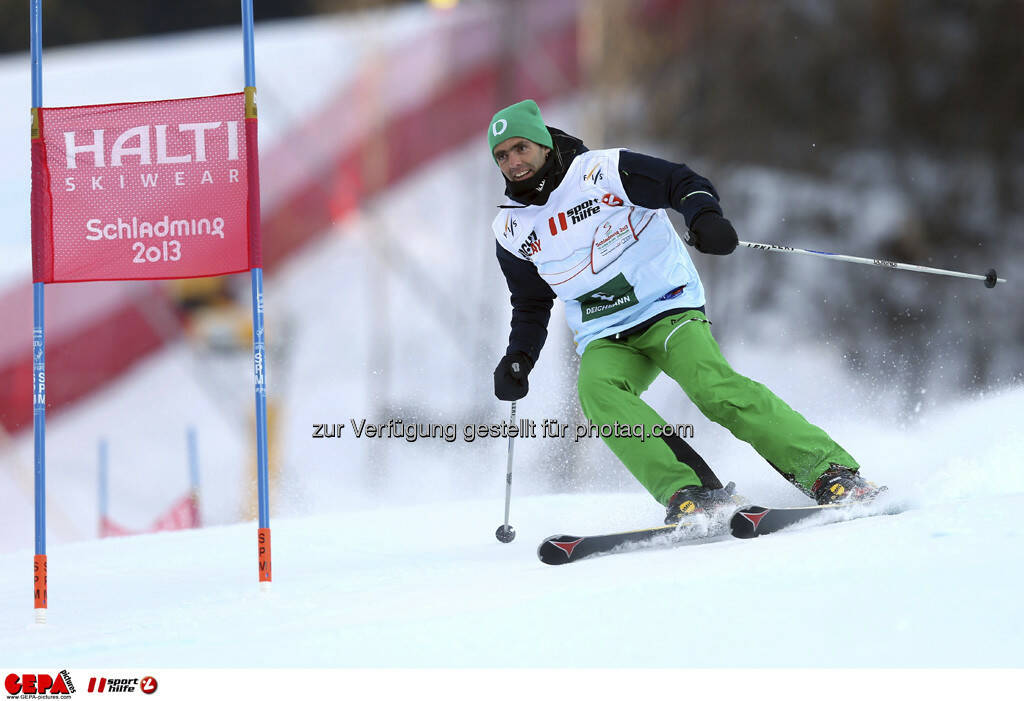 Lorenz Luginbuehl (Team Deichmann). Foto: GEPA pictures/ Christian Walgram, © GEPA/Sporthilfe (10.02.2013) 