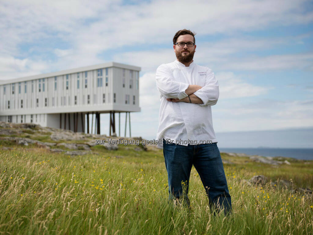 Murray McDonald, Fogo Island Inn: Das Heuer am Karlsplatz startet eine neue gastronomische Veranstaltungsreihe mit Fogo Island (Neufundland, Kanada) als erster Station. Murray McDonald, Küchenchef des Fogo Island Inn, bringt dabei von 22. bis 24. Jänner den Nordatlantik kulinarisch an den Karlsplatz., © Aussender (14.01.2015) 