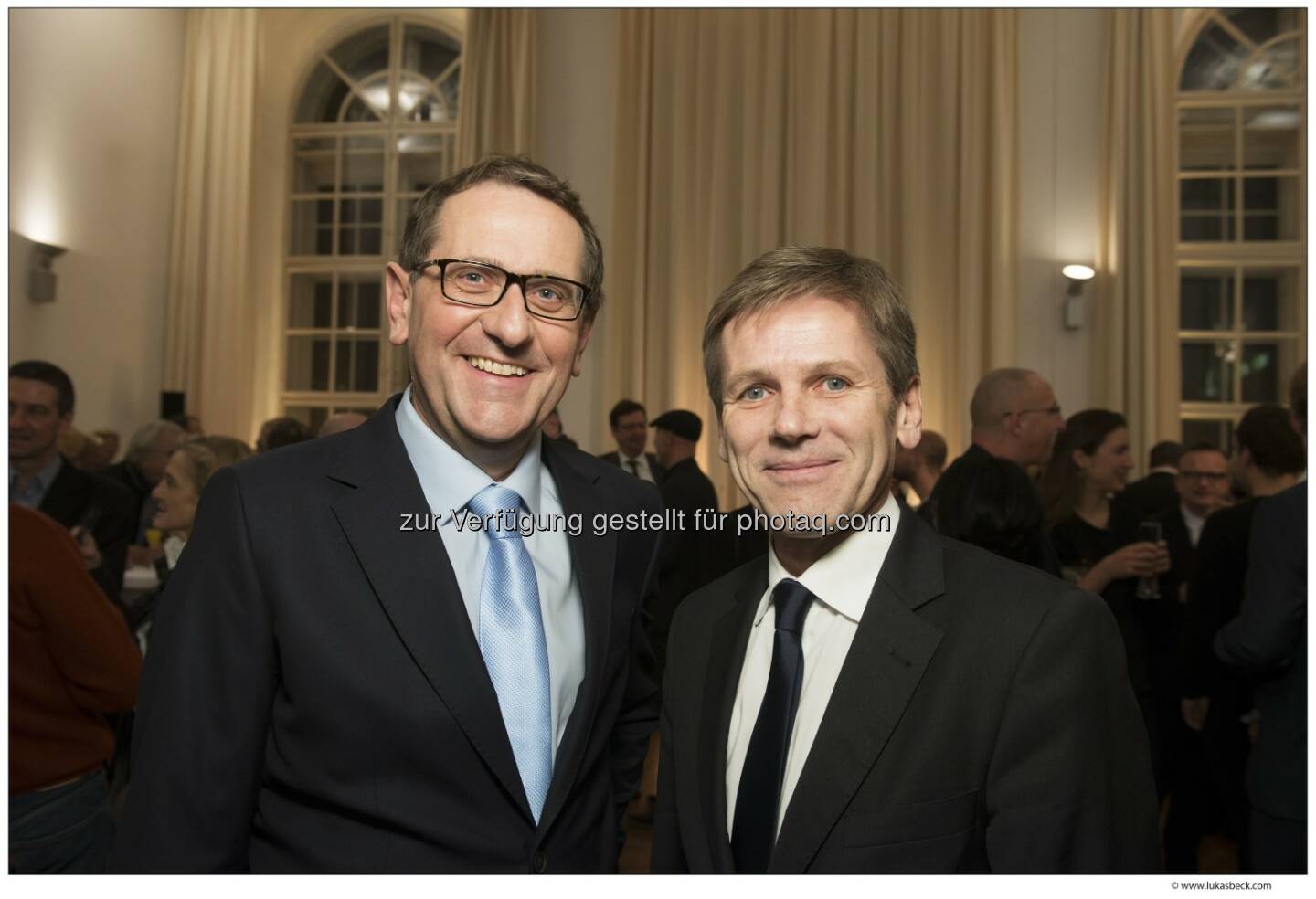 Christian Strasser, Direktor MuseumsQuartier Wien; Kulturminister Josef Ostermayer - MuseumsQuartier Wien: Jahresauftakt im MuseumsQuartier Wien (Bild: MuseumsQuartier Wien, Fotograf Lukas Beck)