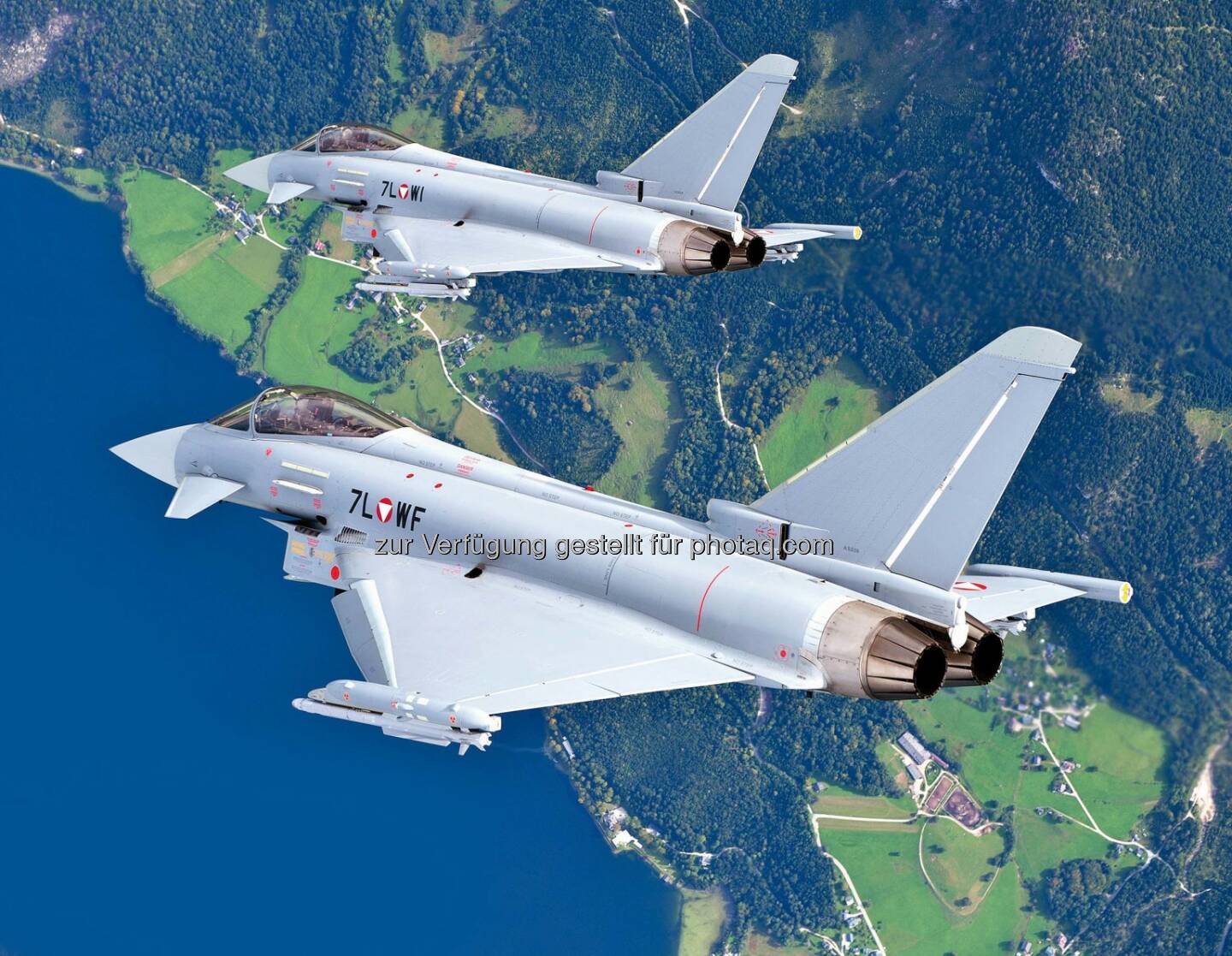 Eurofighter Jagdflugzeug GmbH: Eurofighter sichern Luftraum während des Weltwirtschaftsforums 2015 in Davos