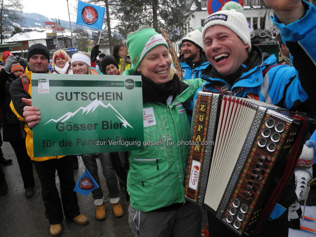 Die Innerhofer-Fans setzen sich gegen die Fanclubs von Kröll, Reichelt und Franz durch - http://voestalpine-wm-blog.at/2013/02/11/christof-innerhofer-hat-die-besten-fans/#.URjz_o7aK_Q, © <a href=