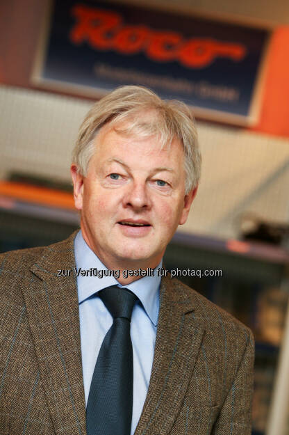 Leopold Heher, CEO Modelleisenbahn Holding GmbH: Neue Produktschiene in den Markt gebracht, © Aussender (21.01.2015) 