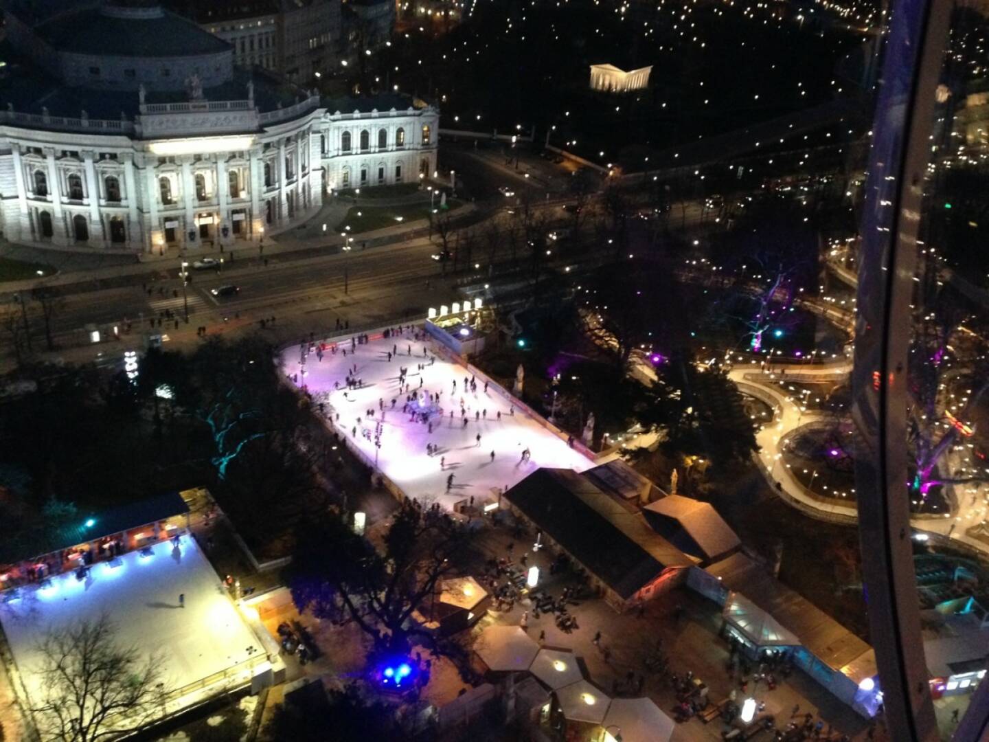 Wien Rathausplatz Burgtheater