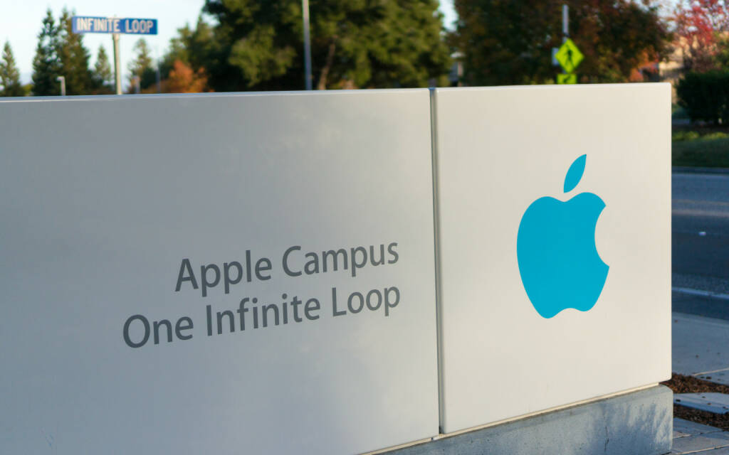 Apple headquarters, Infinite loop, Cupertino <a href=http://www.shutterstock.com/gallery-2633281p1.html?cr=00&pl=edit-00>Asif Islam</a> / <a href=http://www.shutterstock.com/editorial?cr=00&pl=edit-00>Shutterstock.com</a>, © www.shutterstock.com (30.01.2015) 