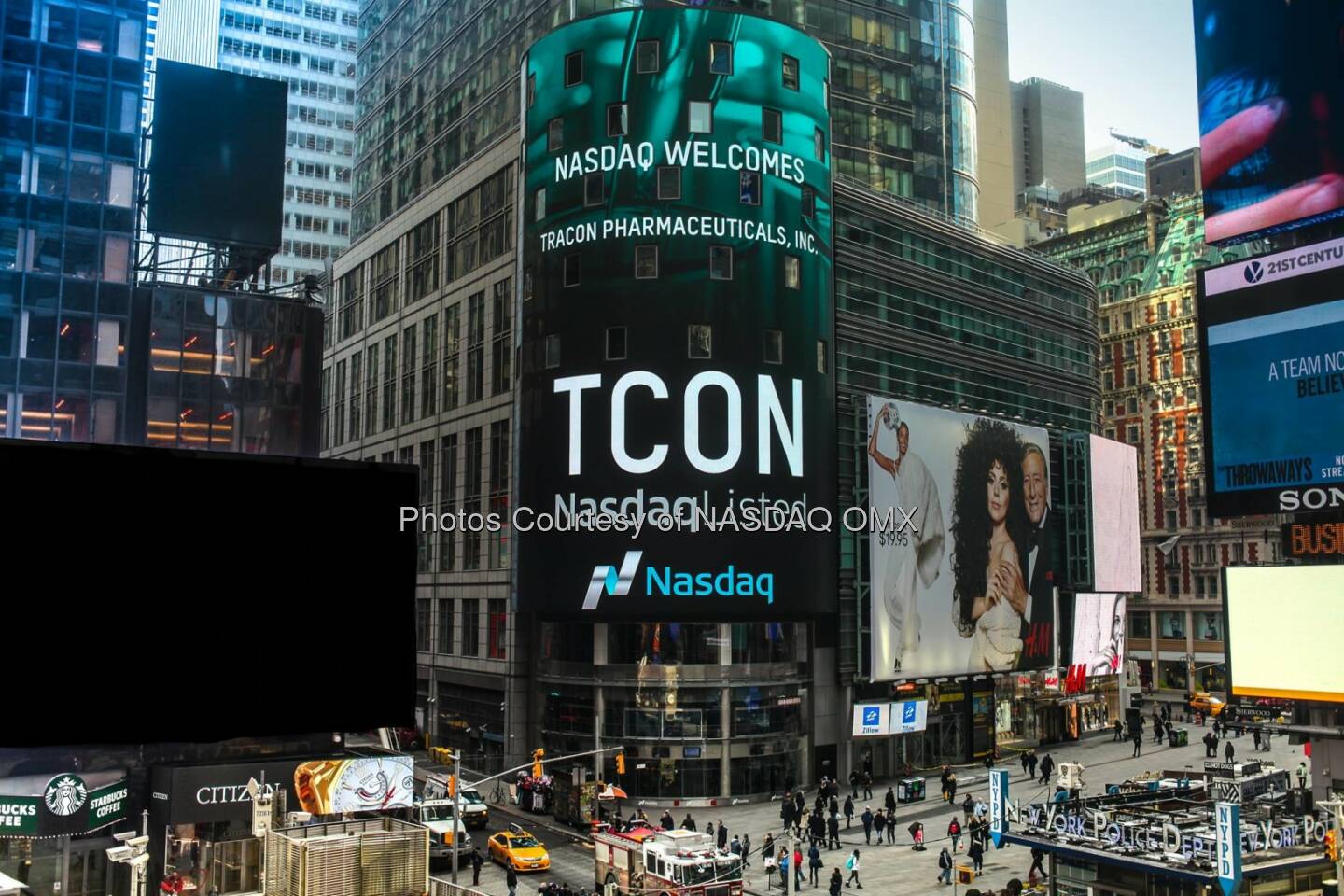 Nasdaq proudly welcomes Tracon Pharmaceuticals, Inc to the #Nasdaq Stock Market! $TCON #IgniteYourAmbition  Source: http://facebook.com/NASDAQ