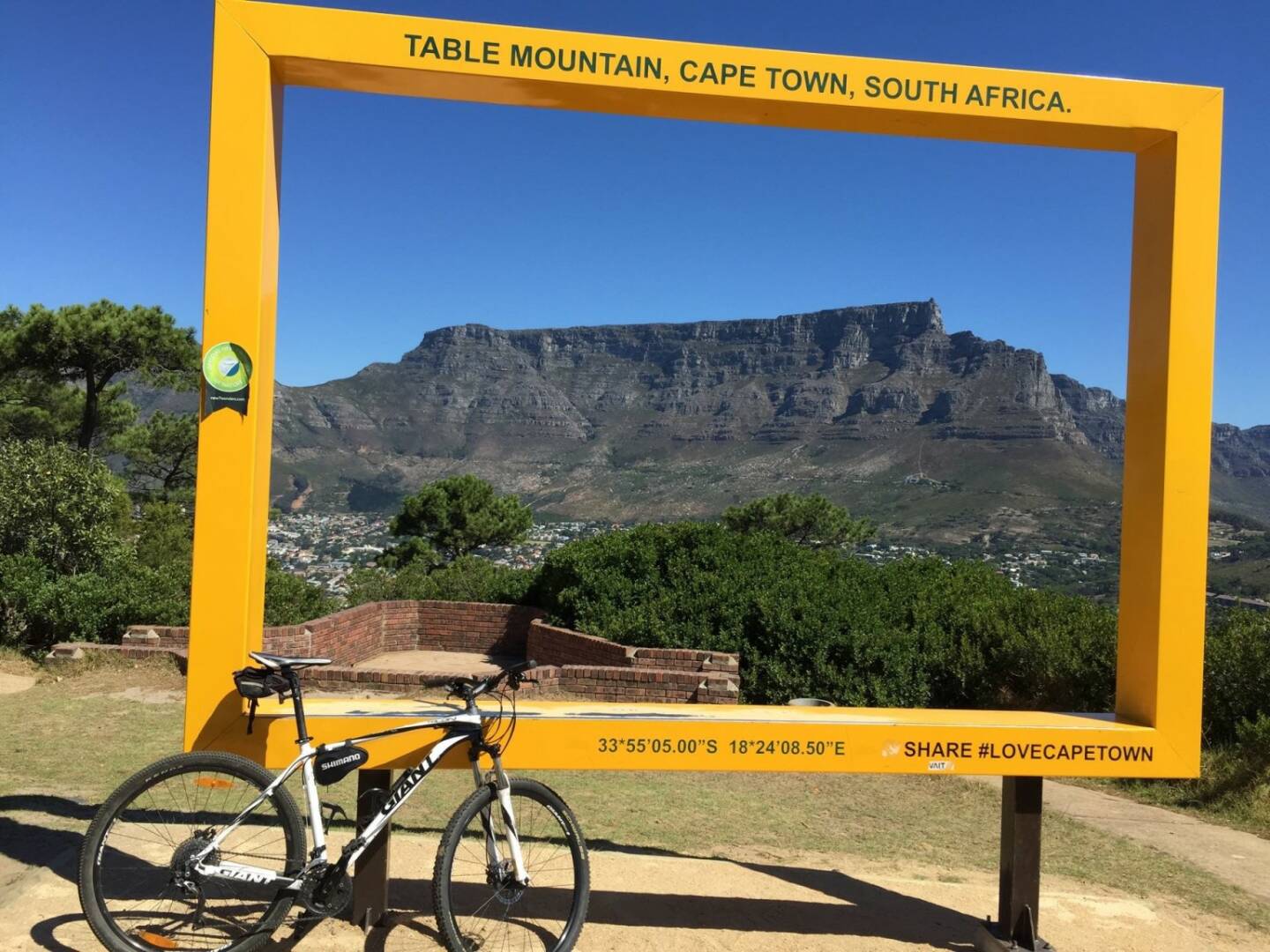 Rahmen Bild Blick Schauen Tafelberg (by Michael Gredenberg)