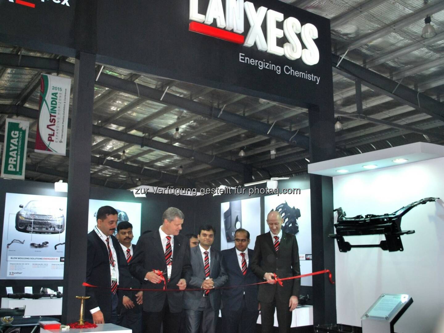 #LANXESS at Plastindia from February 5-10, 2015!

Hall 15R, booth C7

We are exhibiting lightweight solutions for automobiles such as front end module structure, air intake hose, engine cover, brake pedal, spare wheel recess, oil module and other parts frequently used by automobile manufacturers.

A breakthrough this year, is the application of these materials in both injection moulded and blow moulded designs in different parts of two wheelers, for example – blow moulded single layer polyamide fuel tank. This is the first-of-its-kind application, in which specifically developed Durethan® BC550Z is being used to manufacture the fuel tank of two wheelers matching the stringent norms laid down by Environmental Protection Agency, USA.

http://lanxess.in/en/media-india/press-releases-india/high-performance-plastics-from-lanxess-for-more-fuel-efficient-fo/  Source: http://facebook.com/LANXESS