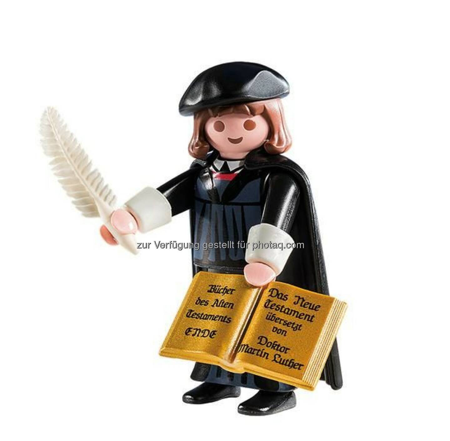 Die Congress- und Tourismus-Zentrale Nürnberg hat zusammen mit der Deutschen Zentrale für Tourismus DZT und Playmobil einen Reformations-Botschafter entwickelt: Martin Luther als Spielfigur