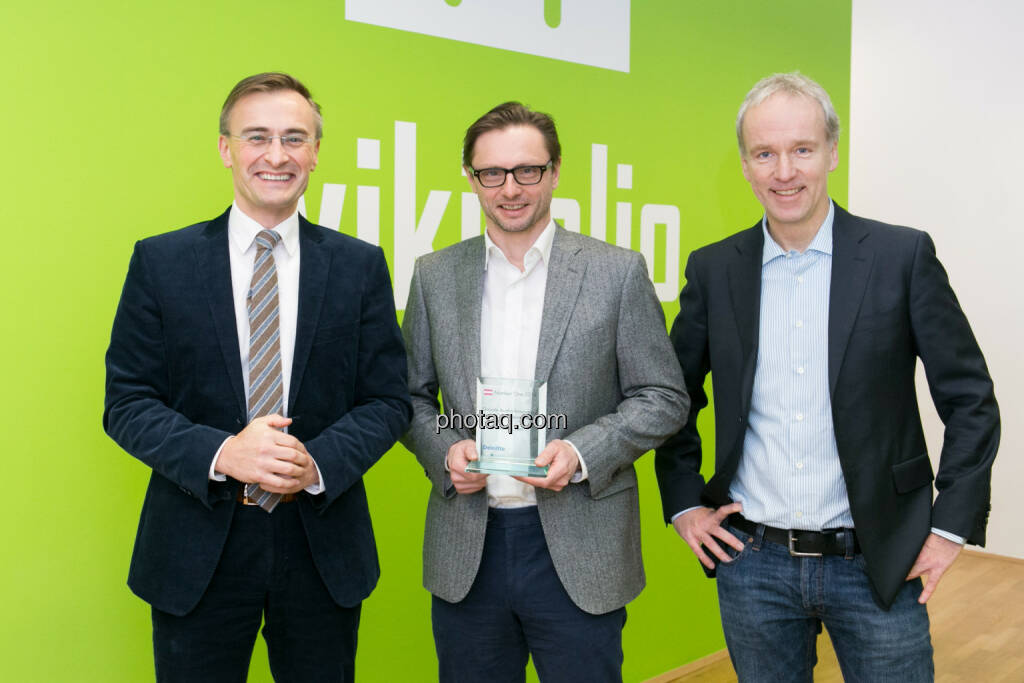 Josef Schuch, Deloitte, Andreas Kern, wikifolio, Christian Drastil, © photaq/Martina Draper (10.02.2015) 