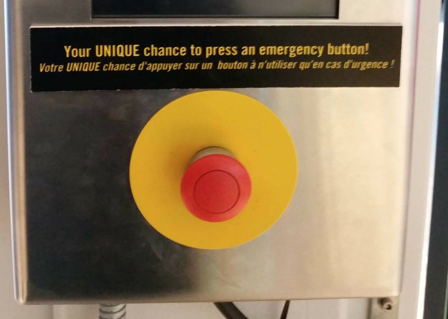 Notfallkopf, Emergency Button, Hilfe