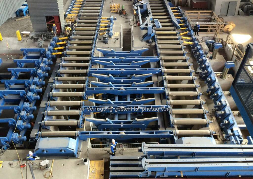 voestalpine: The runup phase for the new scarfing bay is in full swing at the Linz location of the Steel Division. Slabs of up to 2200 mm in width can now be processed. http://bit.ly/18gV6aK  Source: http://facebook.com/voestalpine, © Aussender (25.02.2015) 