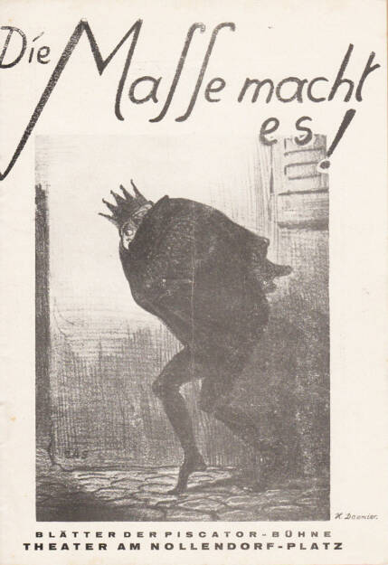 Blätter der Piscatorbühne - Die Masse macht es, Bepa-Verlag 1928, Cover - http://josefchladek.com/book/blatter_der_piscatorbuhne_-_die_masse_macht_es, © (c) josefchladek.com (26.02.2015) 