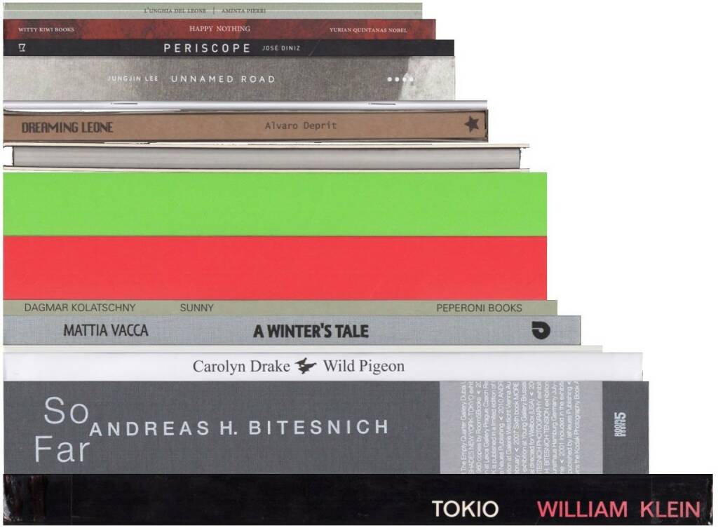 Best of February 2015 on josefchladek.com (server-stats - http://josefchladek.com/list/best_of_february_2015#books ): William Klein - Tokio (Tokyo), Jungjin Lee - Unnamed Road, Carolyn Drake - Wild Pigeon, Andreas Bitesnich - So far - 25 years of photography, José Diniz - Periscope, Gerry Johansson / Allegra Martin - Breadfield - Second Choice, Christopher Williams - Printed in Germany, Mattia Vacca - A winter' s tale, Christopher Williams - Printed in Germany, Yurian Quintanas Nobel - Happy Nothing, Daisuke Yokota - Untitled Zine, Klaus Pichler - Just the two of us, Alvaro Deprit - Dreaming Leone, Dagmar Kolatschny - Sunny, Aminta Pierri - L’unghia del Leone, © (c) josefchladek.com (01.03.2015) 