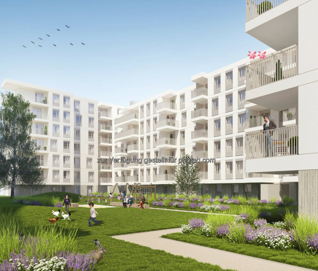 CA Immobilien Anlagen AG: CA Immo startet Wohnprojekt im Wiener Quartier Lände 3, © Aussendung (05.03.2015) 