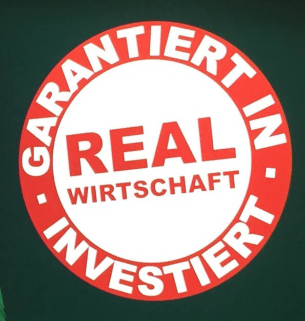 Garantiert Real Wirtschaft investiert (05.03.2015) 
