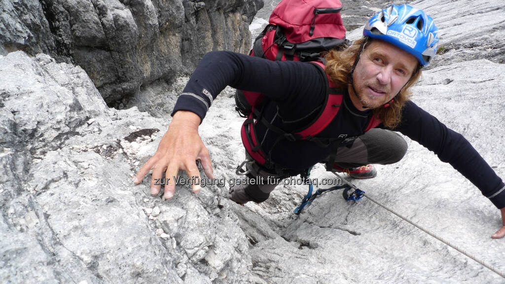 Blind Climber Andy Holzer: Lindo Promotion: 25. März: Andy Holzer zu Gast in „Thomas Andreas Beck's Konzerttalkshow“, © Aussender (09.03.2015) 