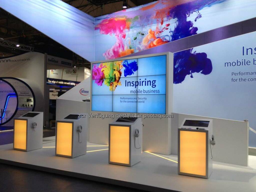 Infineon - have you visited our booth on #MWC15 in Barcelona? Here are some images: 
https://www.facebook.com/media/set/?set=a.798806953535421.1073741912.345383962211058&type=3 Inspiring Mobile Business - Performance and Security for the connected world. #mwc15 Hall 6, Booth 6B62
Read more: http://www.infineon.com/mwc Source: http://facebook.com/Infineon (10.03.2015) 