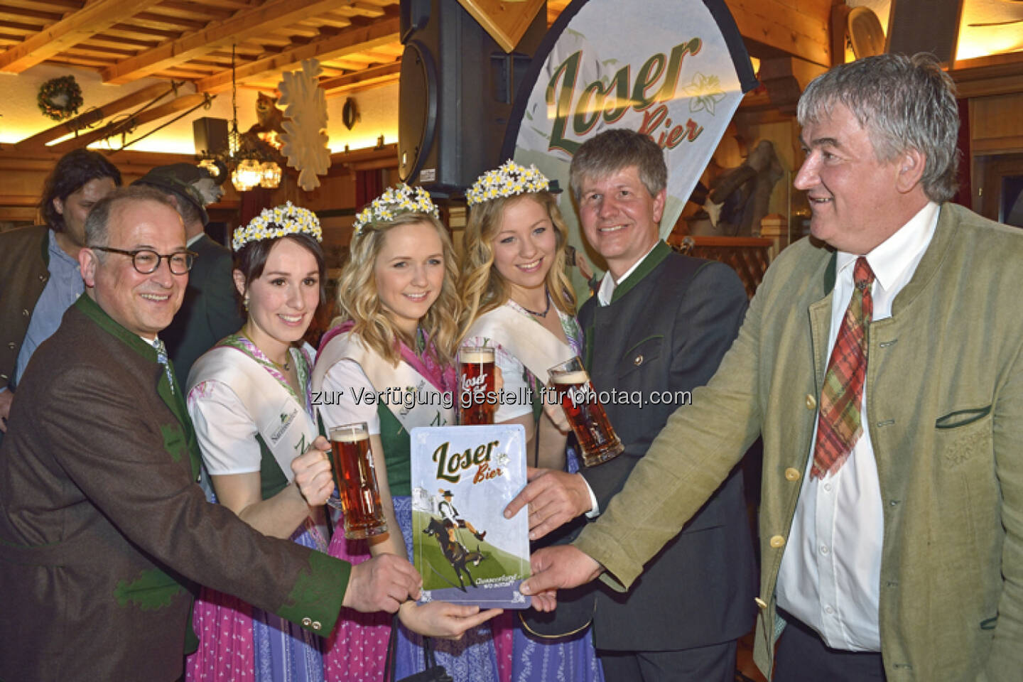 Marcus Mautner Markhof, Narzissen Hoheiten, Helmut König: Loser Bergbahnen GmbH & Co KG: Der neue Genuss im Ausseerland - Das Loser Bier