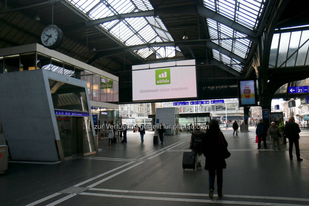 Zürich Hauptbahnhof Gemeinsam besser investieren wikifolio (24.03.2015) 