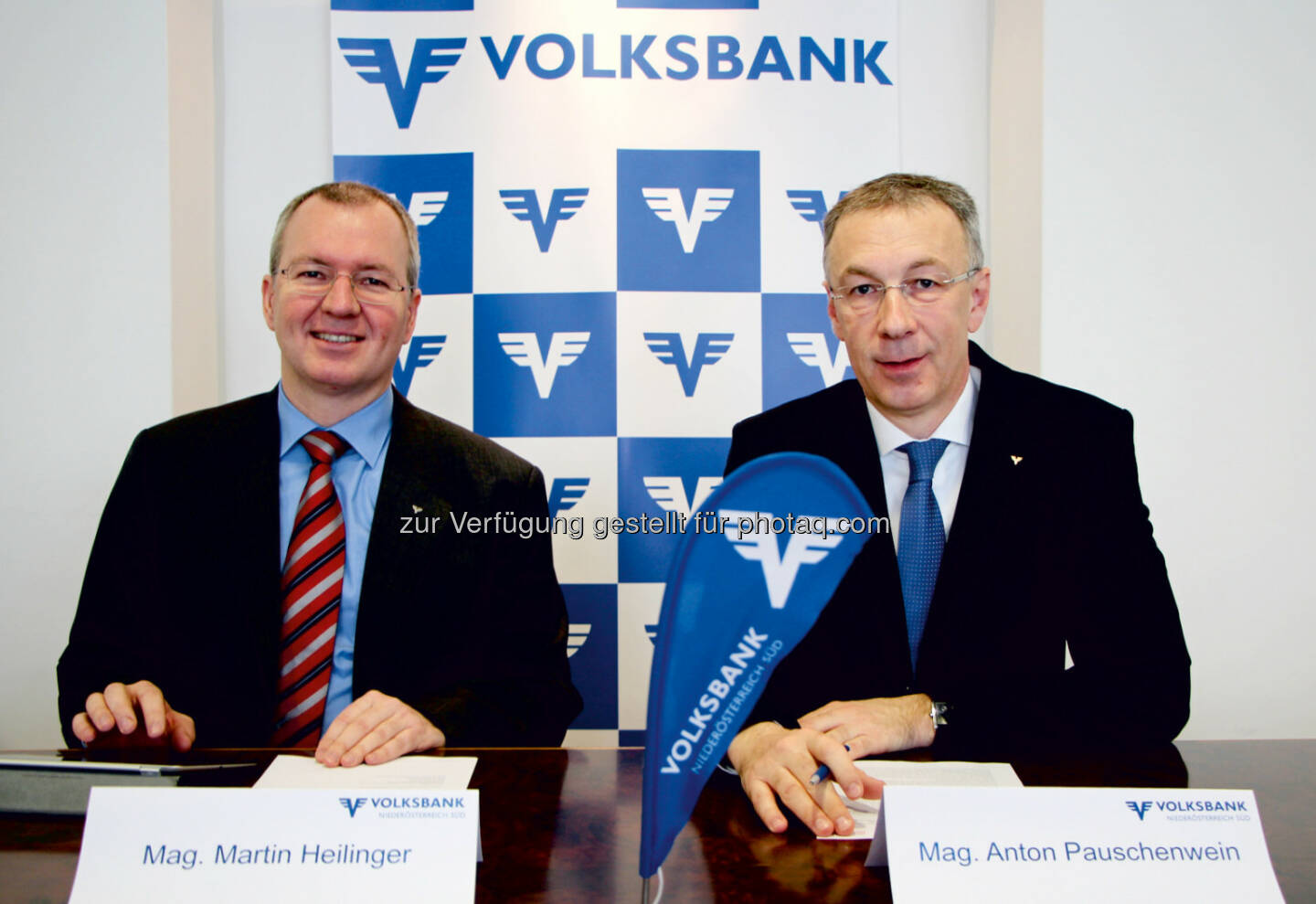 Martin Heilinger, Anton Pauschenwein (Volksbank): Volksbanken Sektor Österreich: Volksbank NÖ Süd – nachhaltig erfolgreich und stabil, bestes Ergebnis der jüngsten Unternehmensgeschichte!