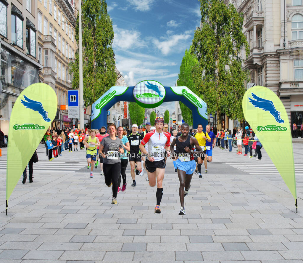 Am 18. Juni 2015 geht der Global 2000 Fairness Run presented by Pro Planet mit mehreren Laufdisziplinen und einem bunten Rahmenprogramm auf der Wiener Mariahilfer Straße in die zweite Runde. , © Aussendung (27.03.2015) 