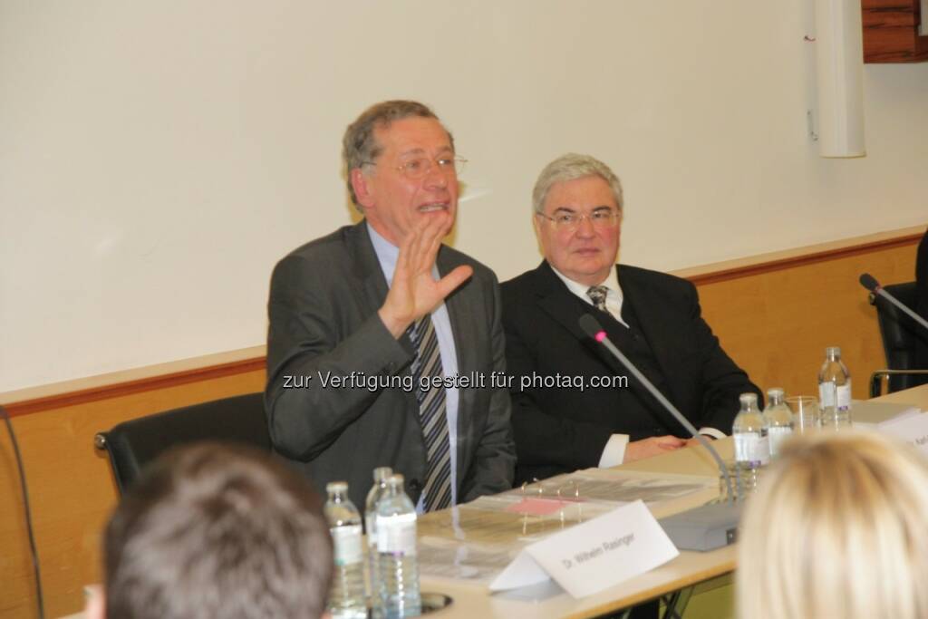 Wilhelm Rasinger, Karl-Heinz Brodbeck, © IVA (20.02.2013) 