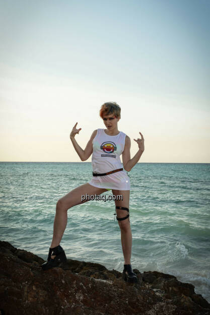 Julie Böhm: Music Punk Pirate für runplugged.com auf Kuba, © Bilder Dmitri Moissev, Makeup und Styling Julie Böhm (28.03.2015)