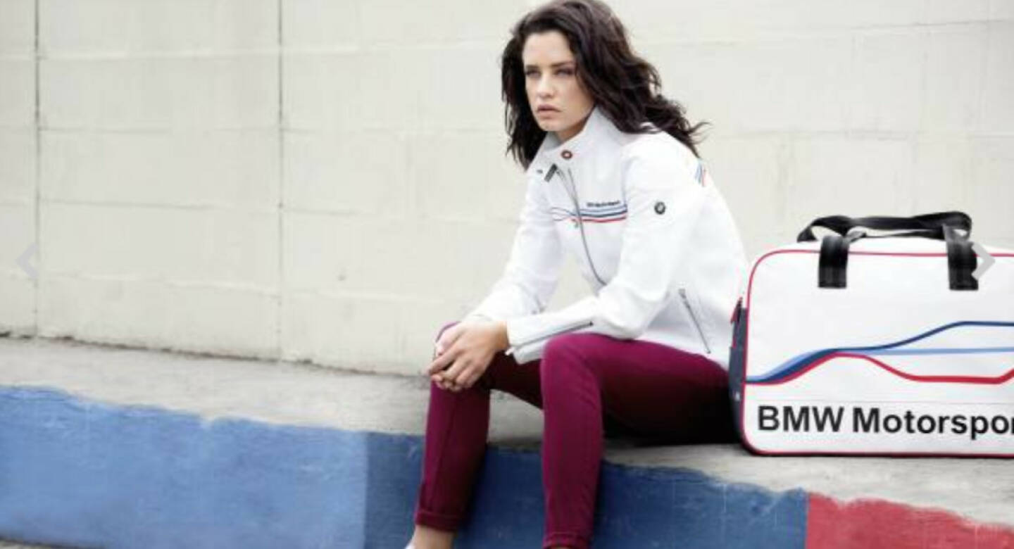 BMW Motorsport Collection. Motorsport Softshelljacke. Für Damen in Weiß (03/2015)