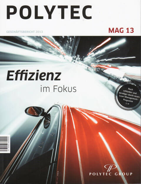 Polytec Geschäftsbericht 2013 - http://boerse-social.com/financebooks/show/polytec_geschaftsbericht_2013 (01.04.2015) 