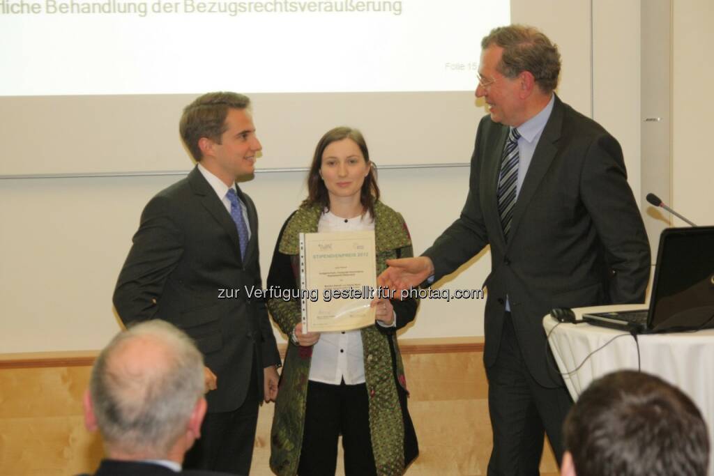 Daniel W. Blum, Marlies Steindl, Wilhelm Rasinger, © IVA (20.02.2013) 