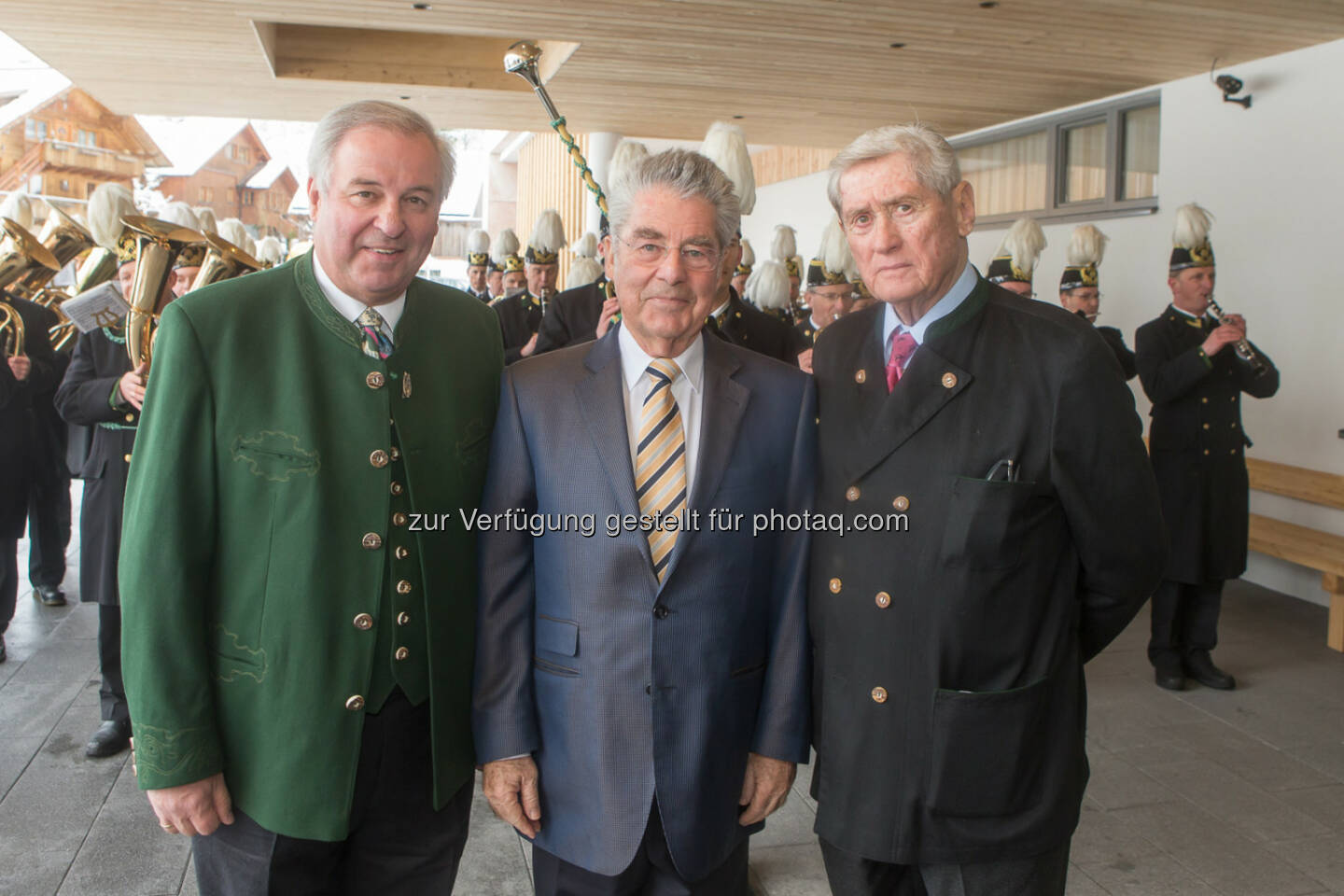 Hermann Schützenhöfer, Heinz Fischer, Hannes Androsch - Vivamayr Altaussee eröffnet - Opening des neuen Gesundheitsresorts mit Prominenz aus Politik und Gesellschaft (Bild: Christian Mikes/Vivamayr)