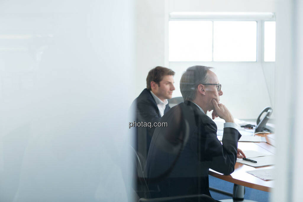 Peter Auer (Accenture), Klaus Malle (Accenture), © photaq/Martina Draper (11.04.2015) 