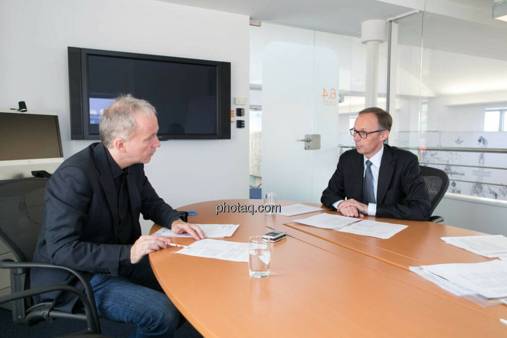 Christian Drastil, Klaus Malle (Accenture), © photaq/Martina Draper (11.04.2015) 