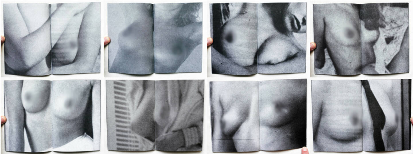 Jurgen Maelfeyt - Breasts, Art Paper Editions 2013, Beispielseiten, sample spreads - http://josefchladek.com/book/jurgen_maelfeyt_-_breasts