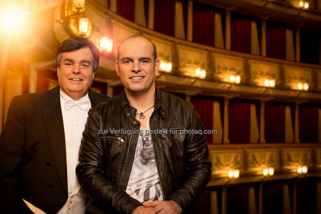 Kammersänger Herwig Pecoraro und Mario Pecoraro starten ihre Symphonic Tour im Herbst 2015. SKYunlimited: Pecoraro & Pecoraro: „When Father and Son…“, © Aussender (14.04.2015) 