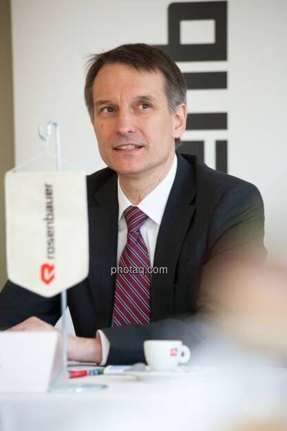 Dieter Siegel, Rosenbauer International AG, © photaq/Michaela Mejta (15.04.2015) 